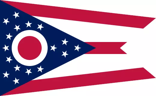 bandera del Estado de Ohio, Estados Unidos - consuladolatino.org