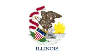 bandera del Estado de Illinois, Estados Unidos - consuladolatino.org