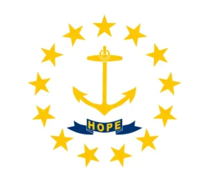 bandera del Estado de Rhode Island, Estados Unidos - consuladolatino.org